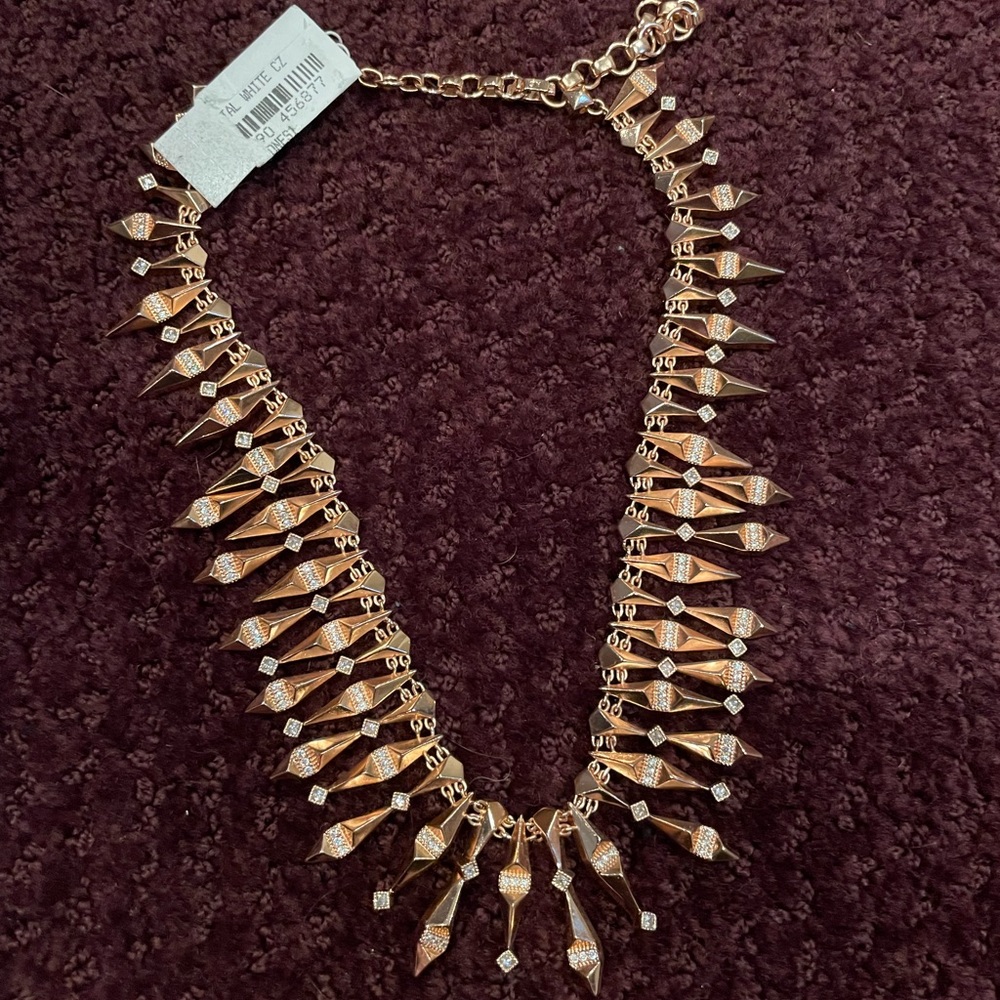 Rose gold necklace